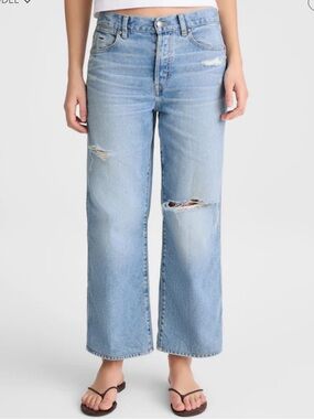 MADEWELL BAGGY CROP JEANS